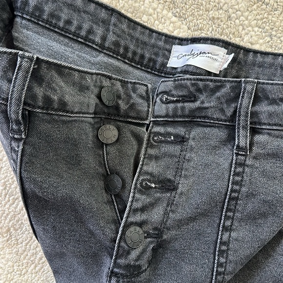 Carly Jean Los Angelas Hendrix jeans in charcoal - Picture 2 of 6